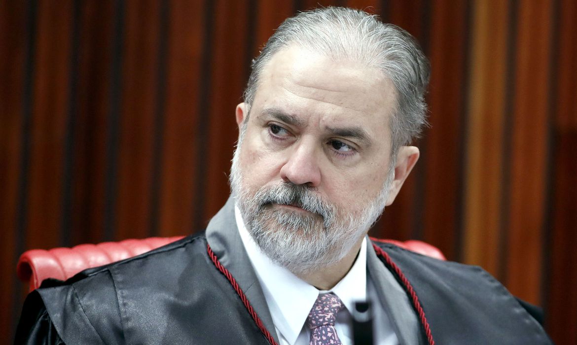 Representante do Ministério Público, Augusto Aras durante sessão plenária do TSE. Brasília-DF, 02/04/2019 Foto: Roberto Jayme/ Ascom /TSE