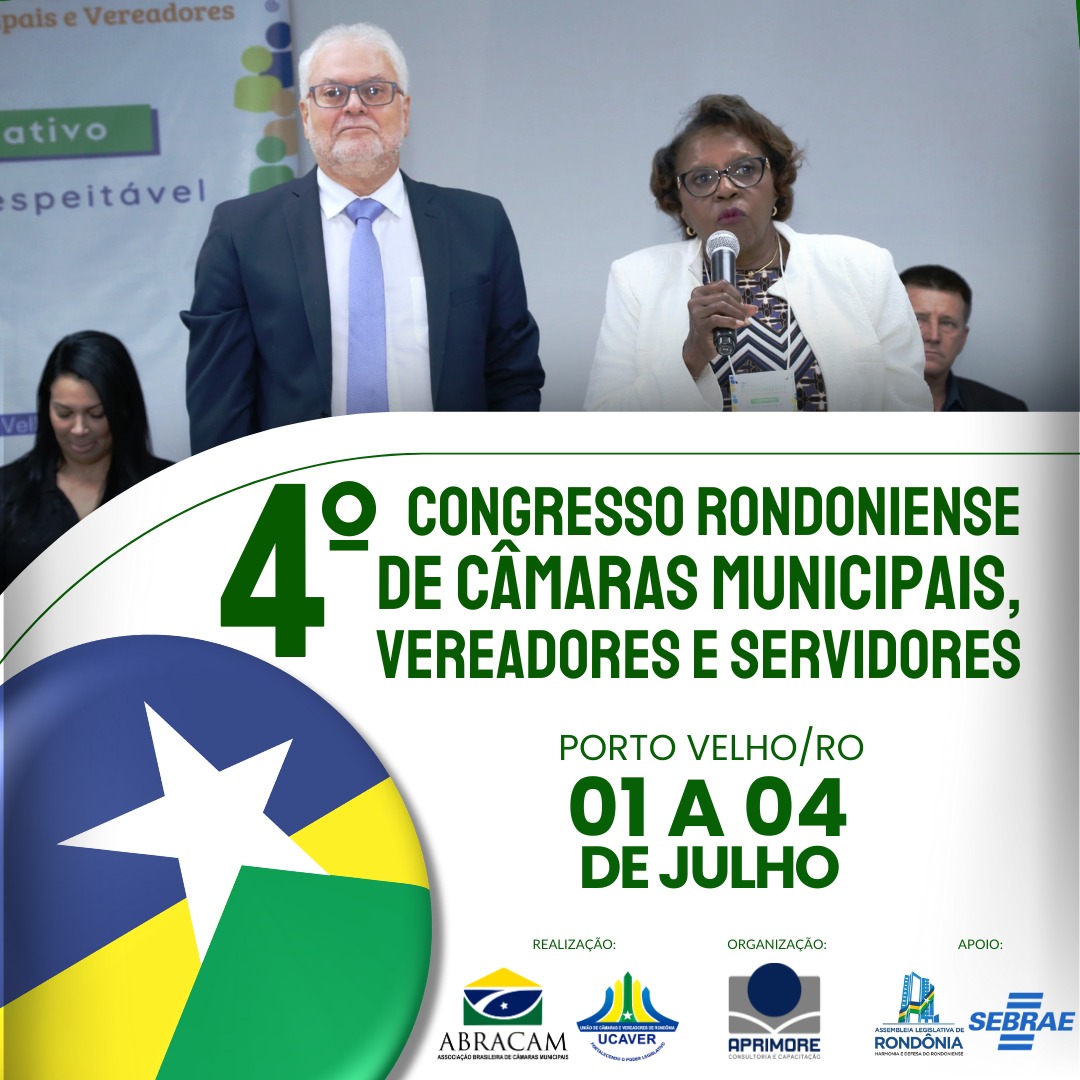 CONGRESSO RONDONIENSE DE CÂMARAS MUNICIPAIS 